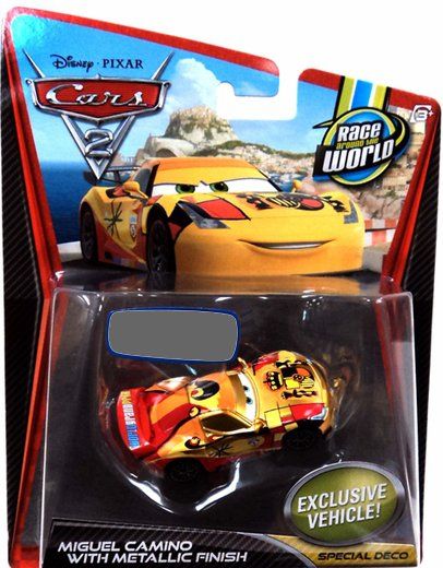 CARS 2 Deluxe (Auta 2) - Miguel Camino with Metallic Finish - obrázek 1