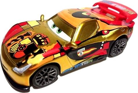 CARS 2 Deluxe (Auta 2) - Miguel Camino with Metallic Finish - obrázek 2