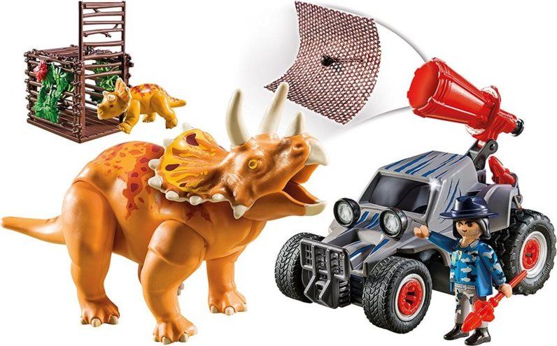 PLAYMOBIL Terénní auto se sítí na lov dinosaurů 9434 - obrázek 5