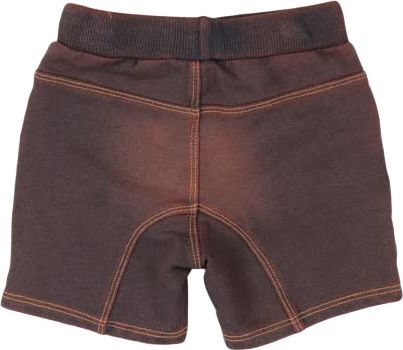 BOBOLI Chlapecké bavlněné kraťasy, 74 cm - oranžová/hnědá, kluci - obrázek 2