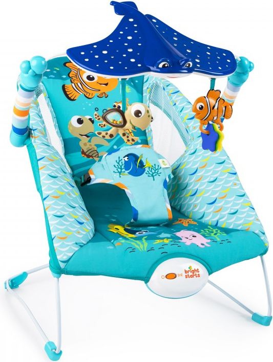Bright Starts vibrační lehátko Hledá se Nemo - obrázek 1