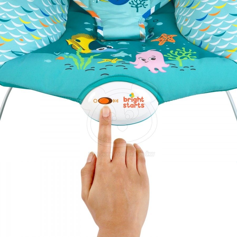 Bright Starts vibrační lehátko Hledá se Nemo - obrázek 3