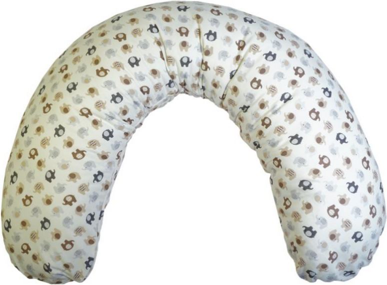 LittleUp Elephant beige Kojící polštář - obrázek 1