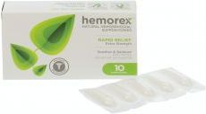 Hemorex Přírodní čípky na hemoroidy 10 ks - obrázek 1