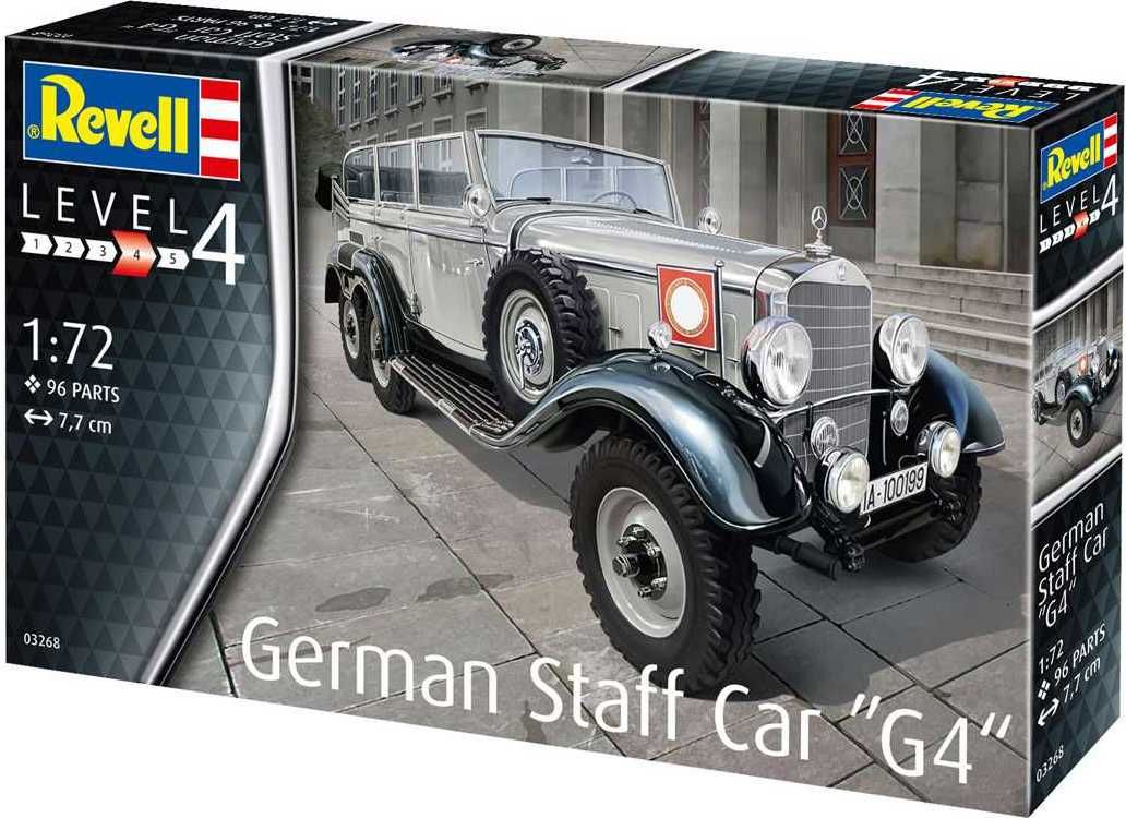 REVELL Plastic ModelKit auto 03268 - German Staff Car "G4" (1:72) - obrázek 3