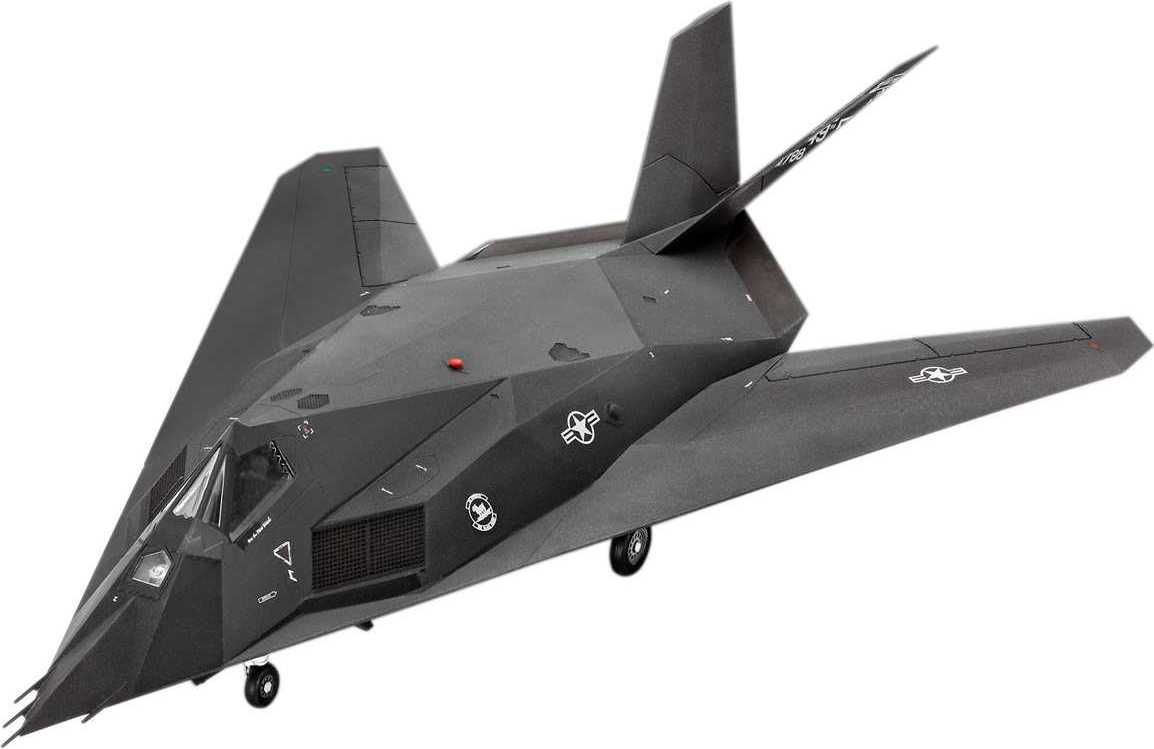 REVELL ModelSet letadlo 63899 - Lockheed Martin F-117A Nighthawk (1:72) - obrázek 1