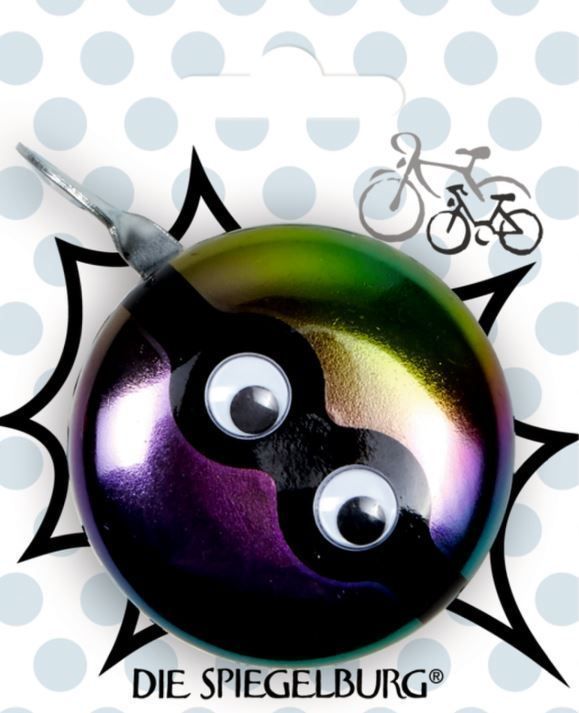 Spiegelburg Small bicycle bell - wobbly eyes boy Pimp My Bike! - Kids uni - obrázek 2