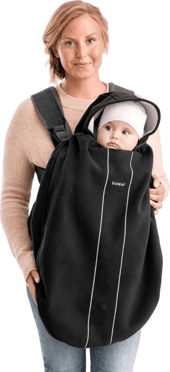 BABYBJÖRN Přikrývka na Nosítko uni Black 2019 - obrázek 2