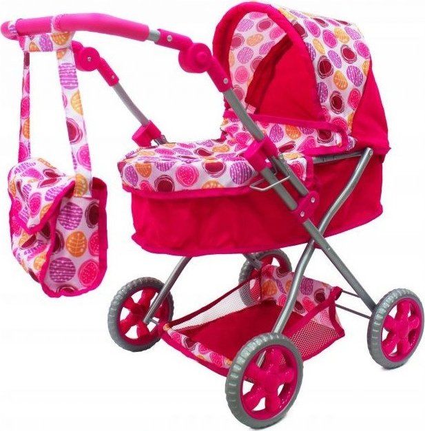 ECOTOYS Kočárek pro panenky - obrázek 1