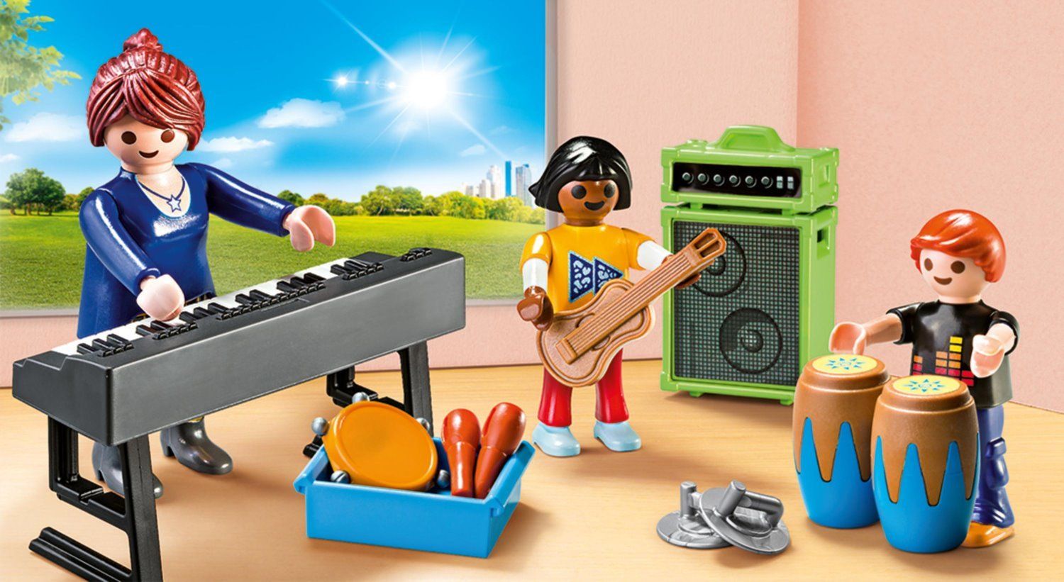 PLAYMOBIL Přenosný box Hodina hudební výchovy 9321 - obrázek 2