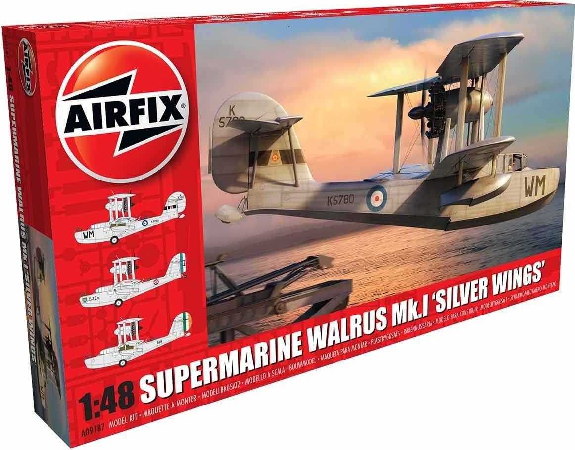 AIRFIX Classic Kit letadlo A09187 - Supermarine Walrus Mk.1 'Silver Wings' (1:48) - obrázek 5