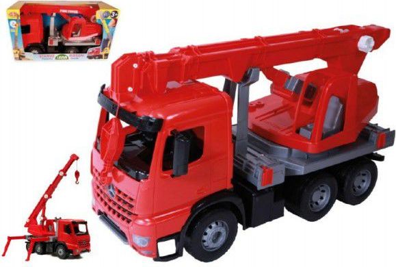 Lena Auto jeřáb plast 70cm 3-osý Mercedes Actros - obrázek 1