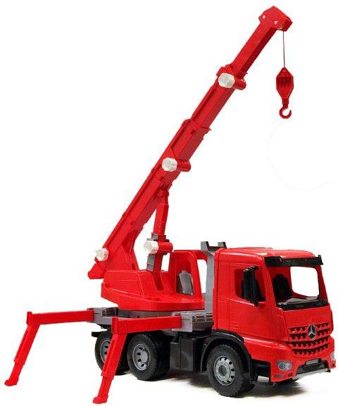 Lena Auto jeřáb plast 70cm 3-osý Mercedes Actros - obrázek 2