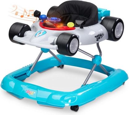 TOYZ Dětské chodítko Toyz Speeder silver - obrázek 1