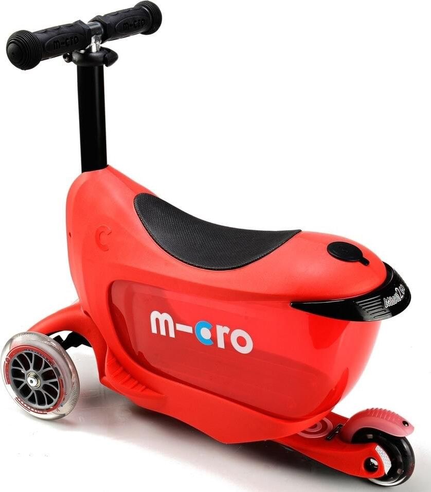 Koloběžka Micro Mini2go Deluxe Plus - red uni - obrázek 2