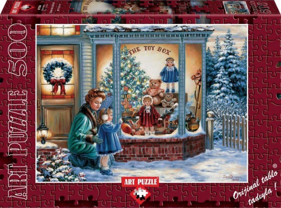 ART PUZZLE Puzzle Výloha s hračkami 500 dílků - obrázek 2