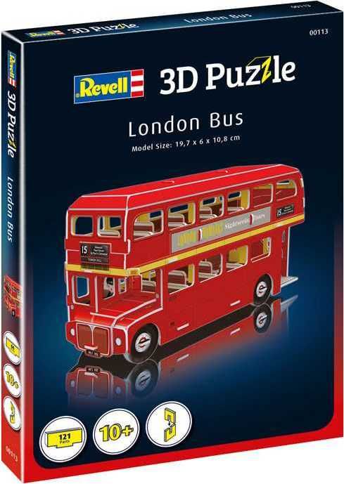 3D Puzzle REVELL 00113 - London Bus - obrázek 1
