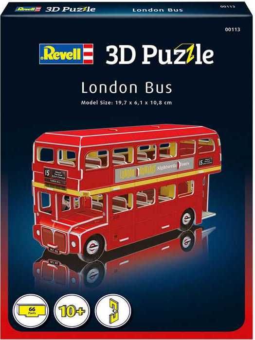 3D Puzzle REVELL 00113 - London Bus - obrázek 2