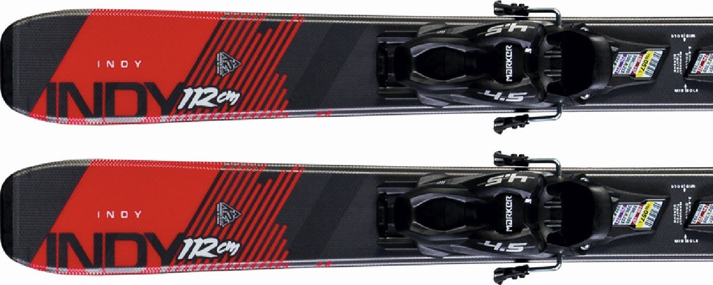 K2 Indy + vázání 4.5 FDT Jr. - Black 124 - obrázek 2
