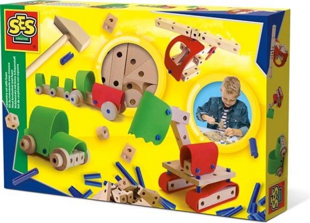 Dřevěná stavebnice vozidla - obrázek 1
