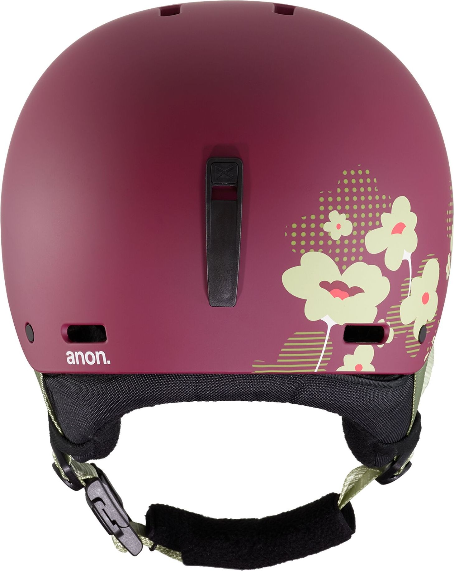 Anon Rime 3 - Flower Maroon EU S/M (48-51) - obrázek 2