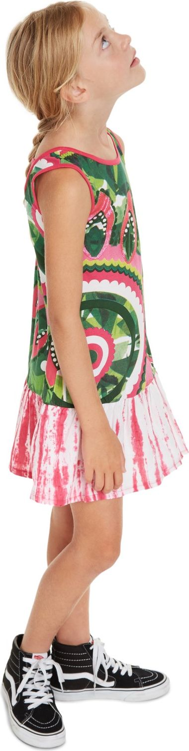 Desigual barevné dívčí šaty Vest Helena - 7/8 - obrázek 3