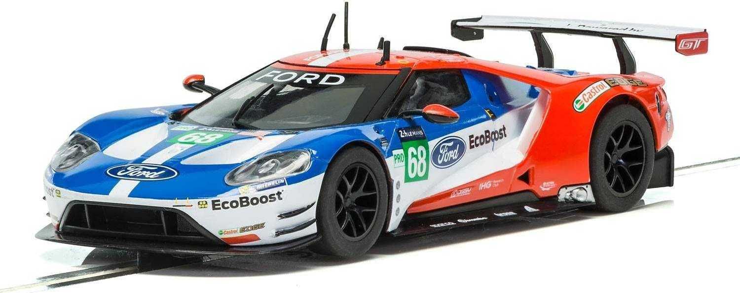 Autíčko GT SCALEXTRIC C3857 - Ford GT GTE Le Mans 2017 No.68 (1:32) - obrázek 1