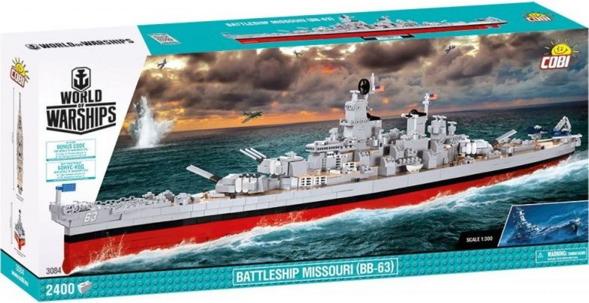 Cobi 3084 World of Warships Bitevník Misouri BB-63 1:300 - obrázek 1
