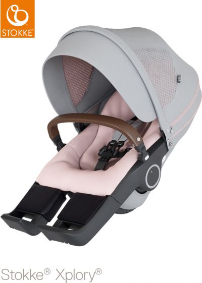 Stokke Sedák na kočárky Xplory® V6, Trailz™ - Athleisure Pink - obrázek 1
