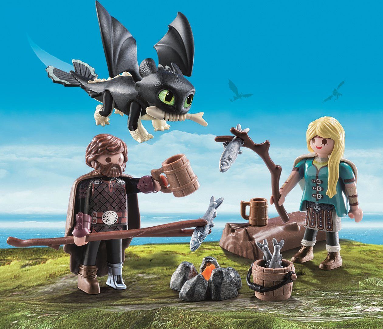 PLAYMOBIL Škyťák a Astrid hrací set 70040 - obrázek 3