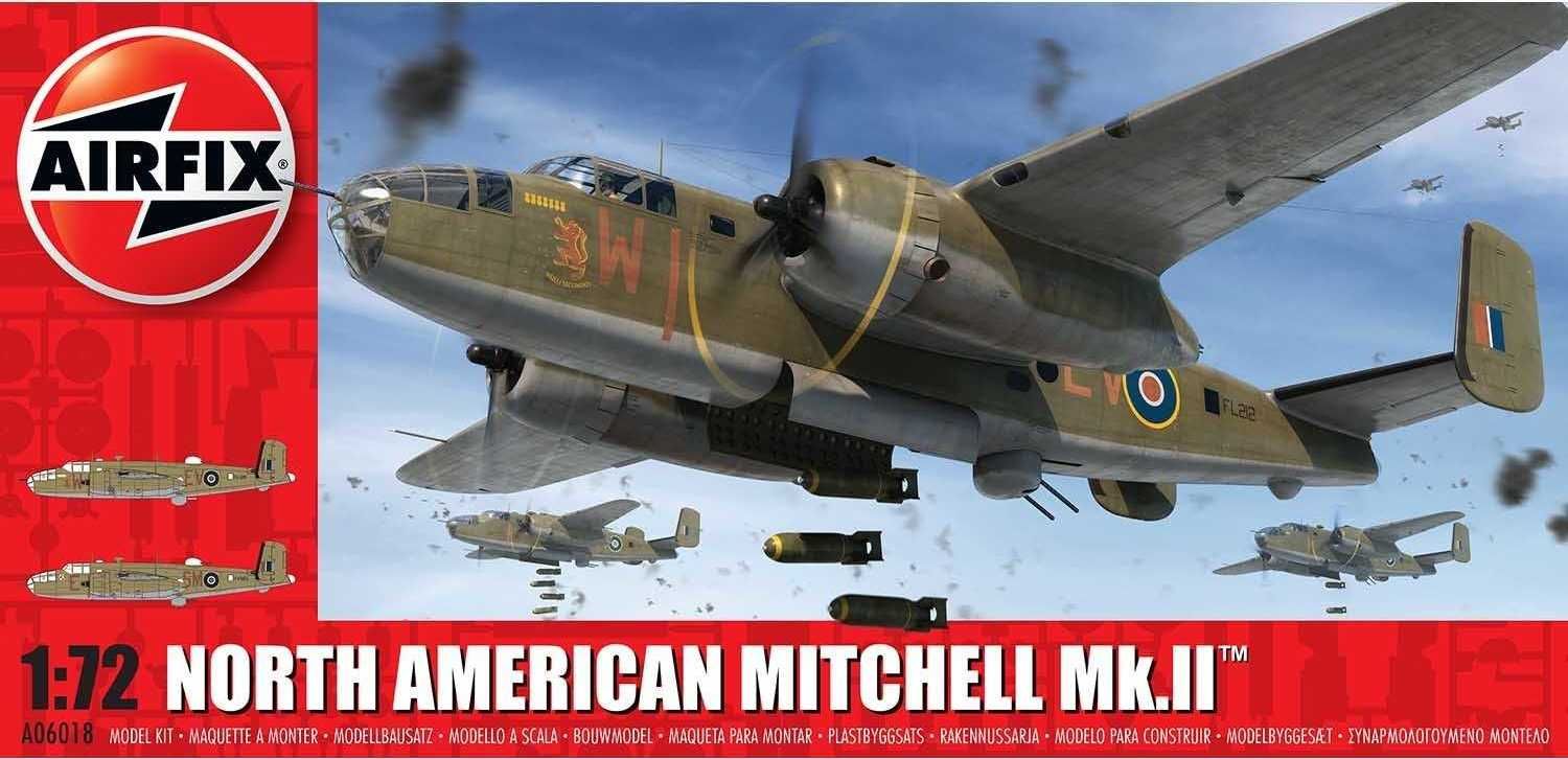 AIRFIX Classic Kit letadlo A06018 - North American Mitchell Mk.II (1:72) - obrázek 1