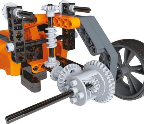 Mechanická laboratoř - Buggyna a čtyřkolka, 130 dílků - obrázek 2