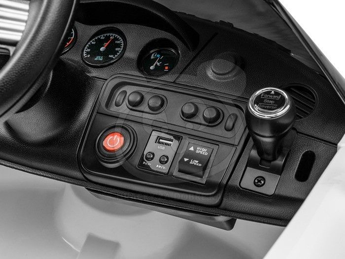 Dětské elektrické autíčko BMW Z8 - bílé - obrázek 11
