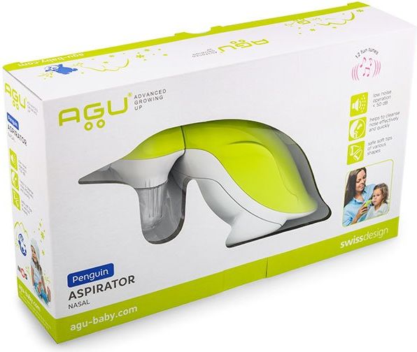 AGU Baby NS19 nosní odsávačka hlenů elektrická - obrázek 5