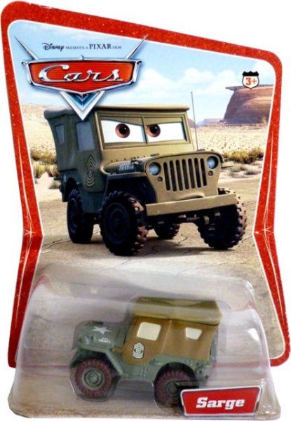 CARS (Auta) - Sarge (Serža) - SBĚRATELSKÝ - 1. SÉRIE - obrázek 1