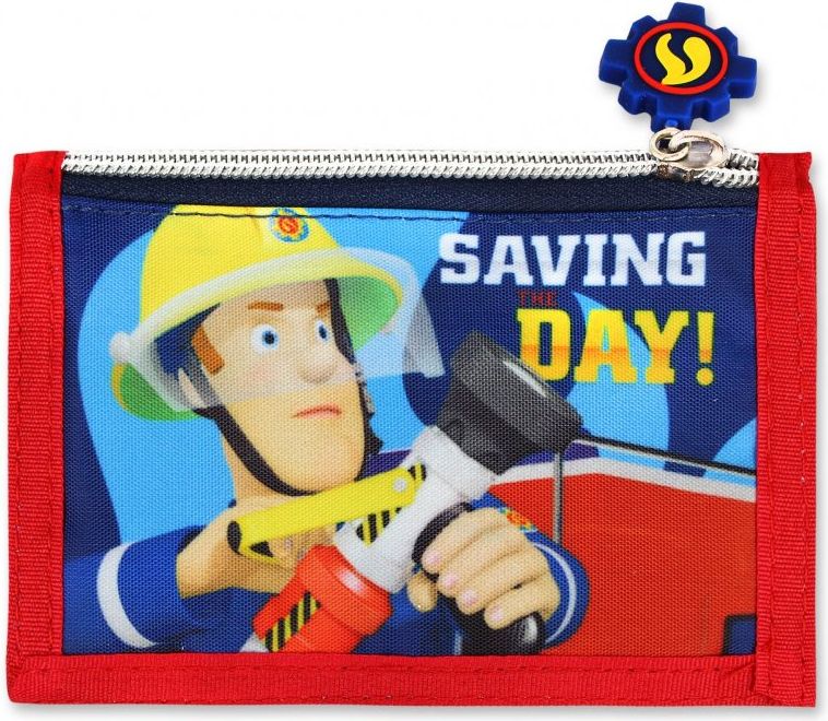 Setino · Dětská textilní peněženka Požárník Sam - Hasič Sam - Fireman Sam - obrázek 1