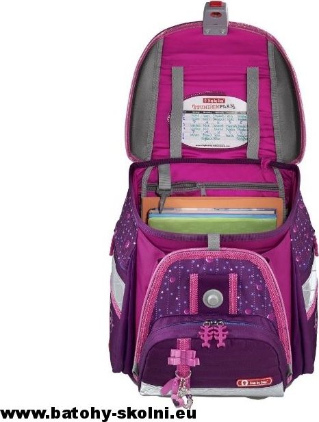 Školní aktovka Jednorožec Hama TOUCH2 Flesch 4-dílný set Step by Step - obrázek 5