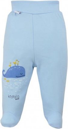 Kojenecké bavlněné polodupačky Koala Happy Baby modré, Modrá, 86 (12-18m) - obrázek 1