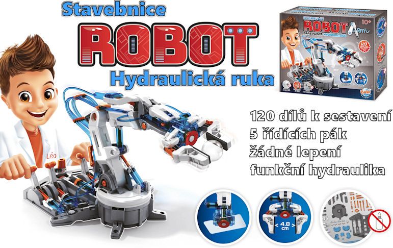 BUKI Hydraulická robotická ruka - obrázek 7