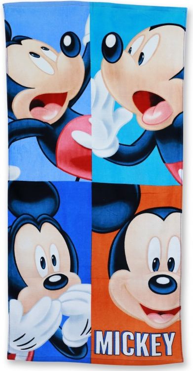 Setino - Dětská bavlněná osuška Mickey Mouse (Disney), 140 x 70 cm - obrázek 1