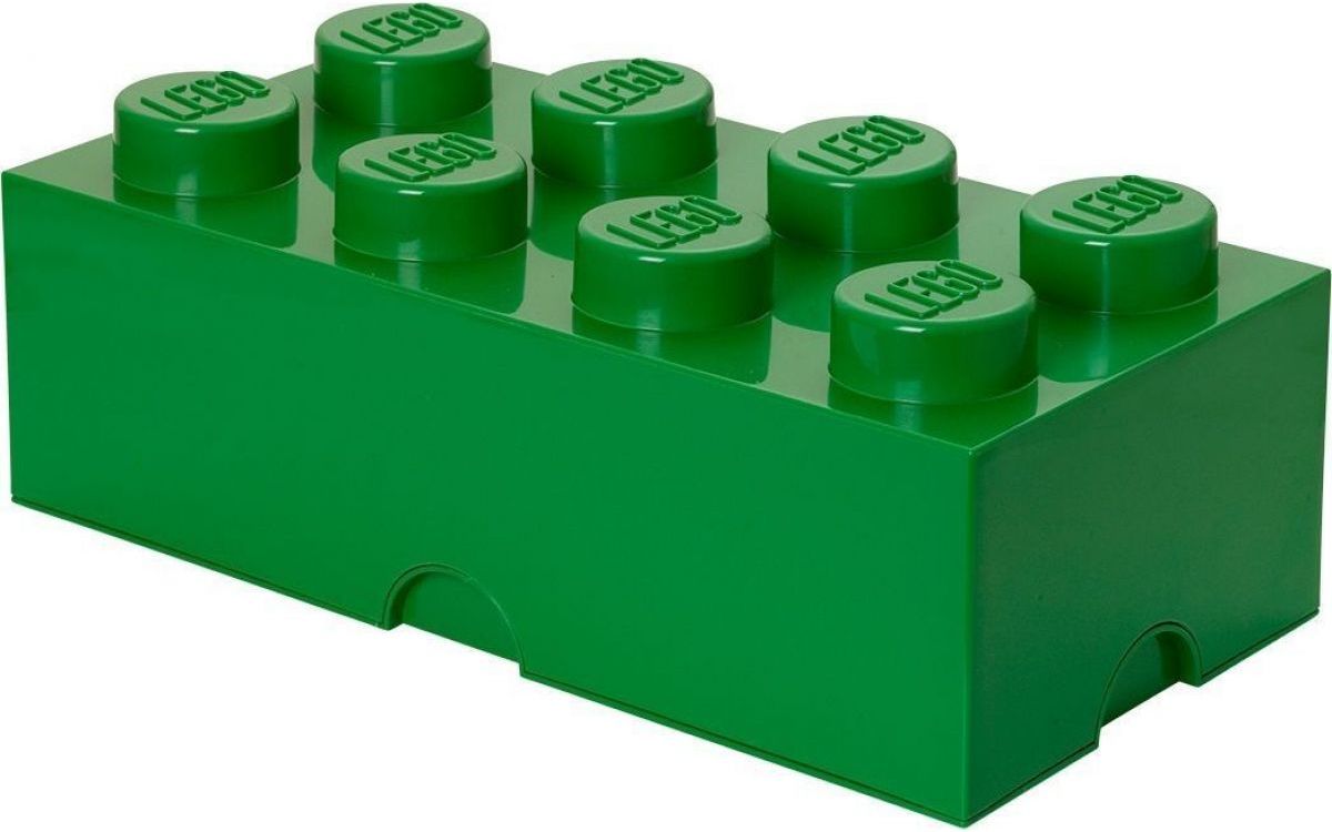 LEGO Úložný box 25 x 50 x 18 cm Tmavě zelená - obrázek 1