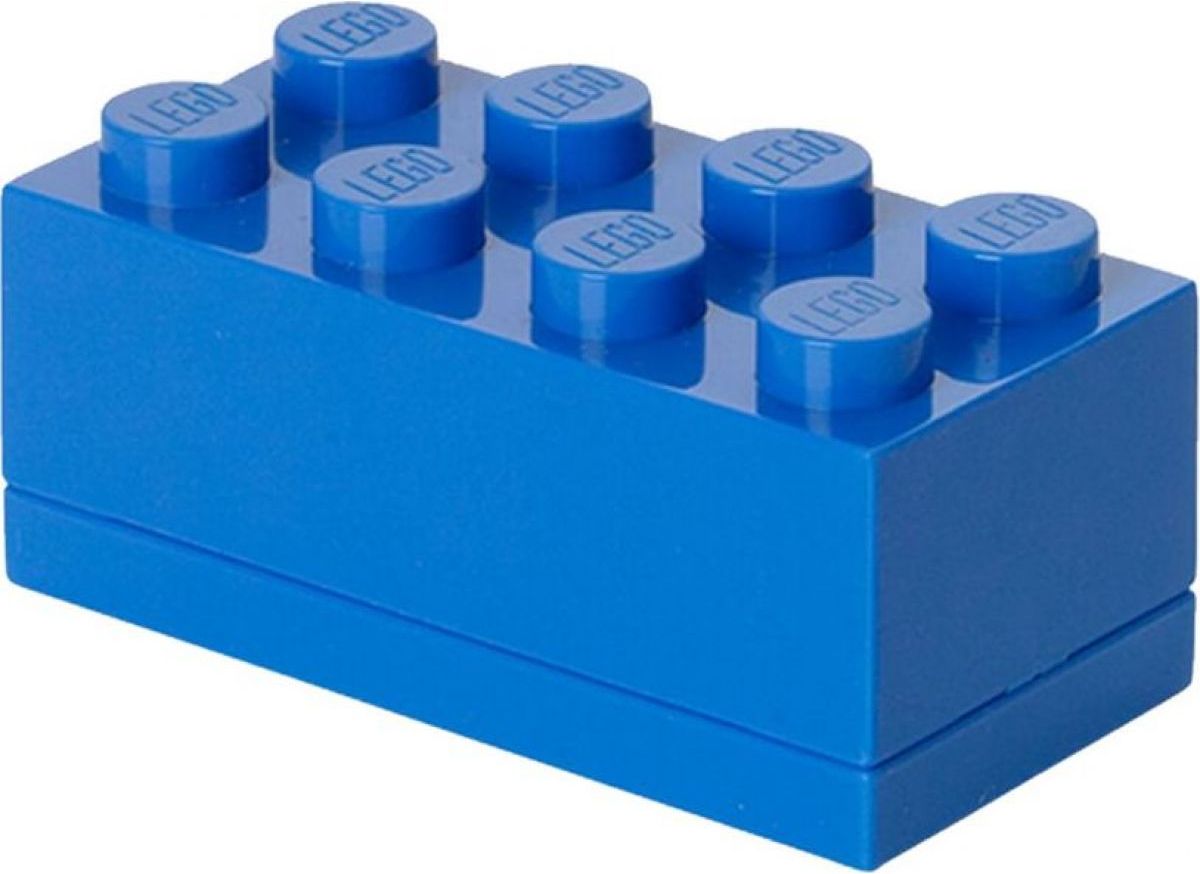 LEGO Mini Box 4,6 x 9,3 x 4,3 cm Modrá - obrázek 1