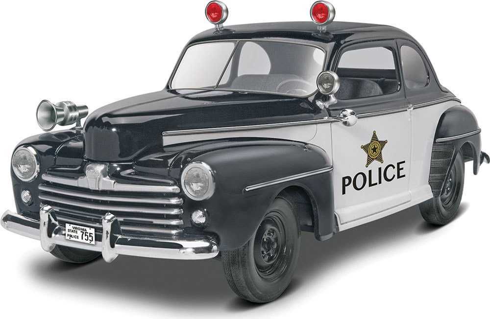 Plastic ModelKit MONOGRAM auto 4318 - '48 Ford Police Coupe 2 'n 1 (1:25) - obrázek 1