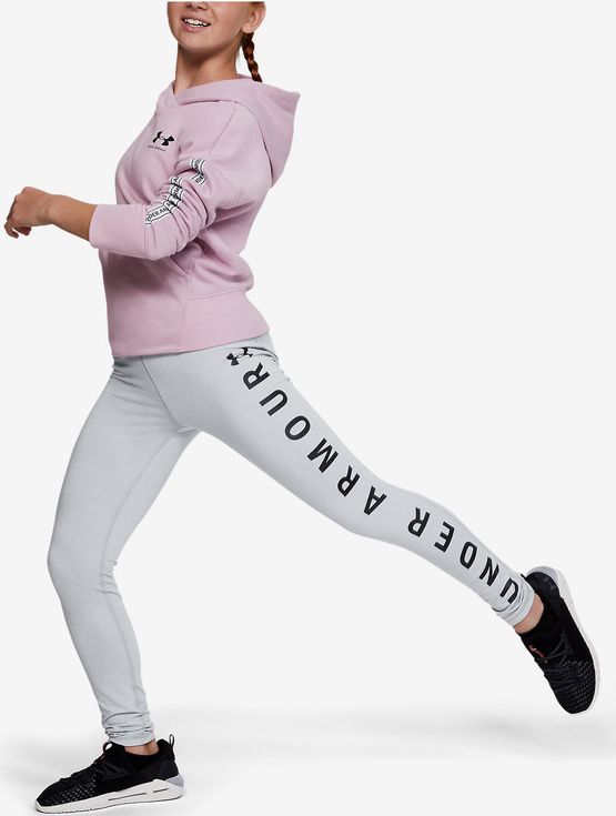 Legíny dětské Under Armour | Šedá | Dívčí | M - obrázek 4
