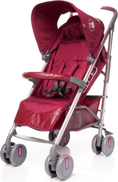 Golfový kočárek 4Baby City Dark Red - obrázek 1