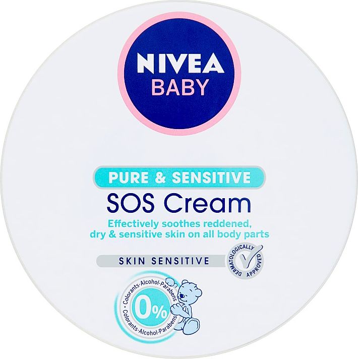 Nivea Baby Pure & Sensitive SOS krém 150 ml - obrázek 1