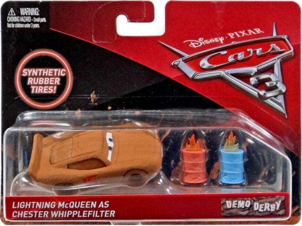 CARS 3 (Auta 3) - Lightning McQueen as Chester Whipplefilter (kolekce Demo Derby) - obrázek 1