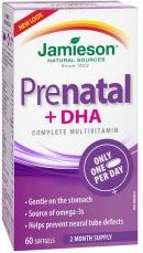 Jamieson Prenatal complete s DHA a EPA 60 kapslí - obrázek 1