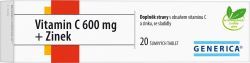 Generica Vitamin C 600 mg + Zinek 20 šumivých tablet - obrázek 1