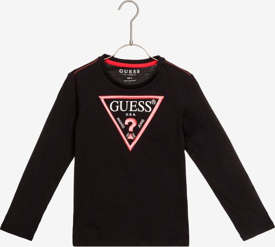 Triko dětské Guess | Černá | Chlapecké | 5 let - obrázek 1